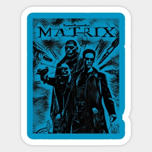 the matrix Sticker